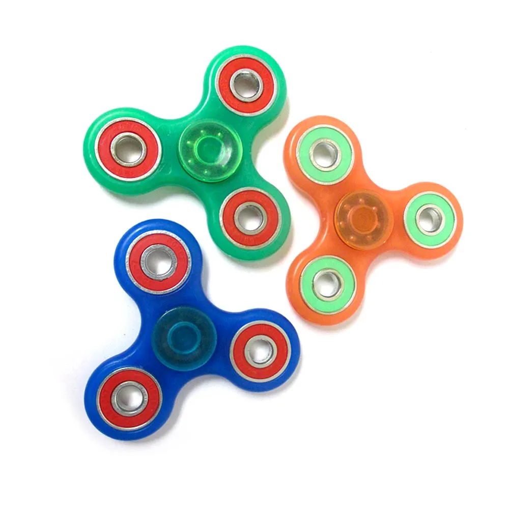 24 Pc Hand Spinner Fidget Spinner Toy Metallic Anxiety Stress Relief Focus EDC