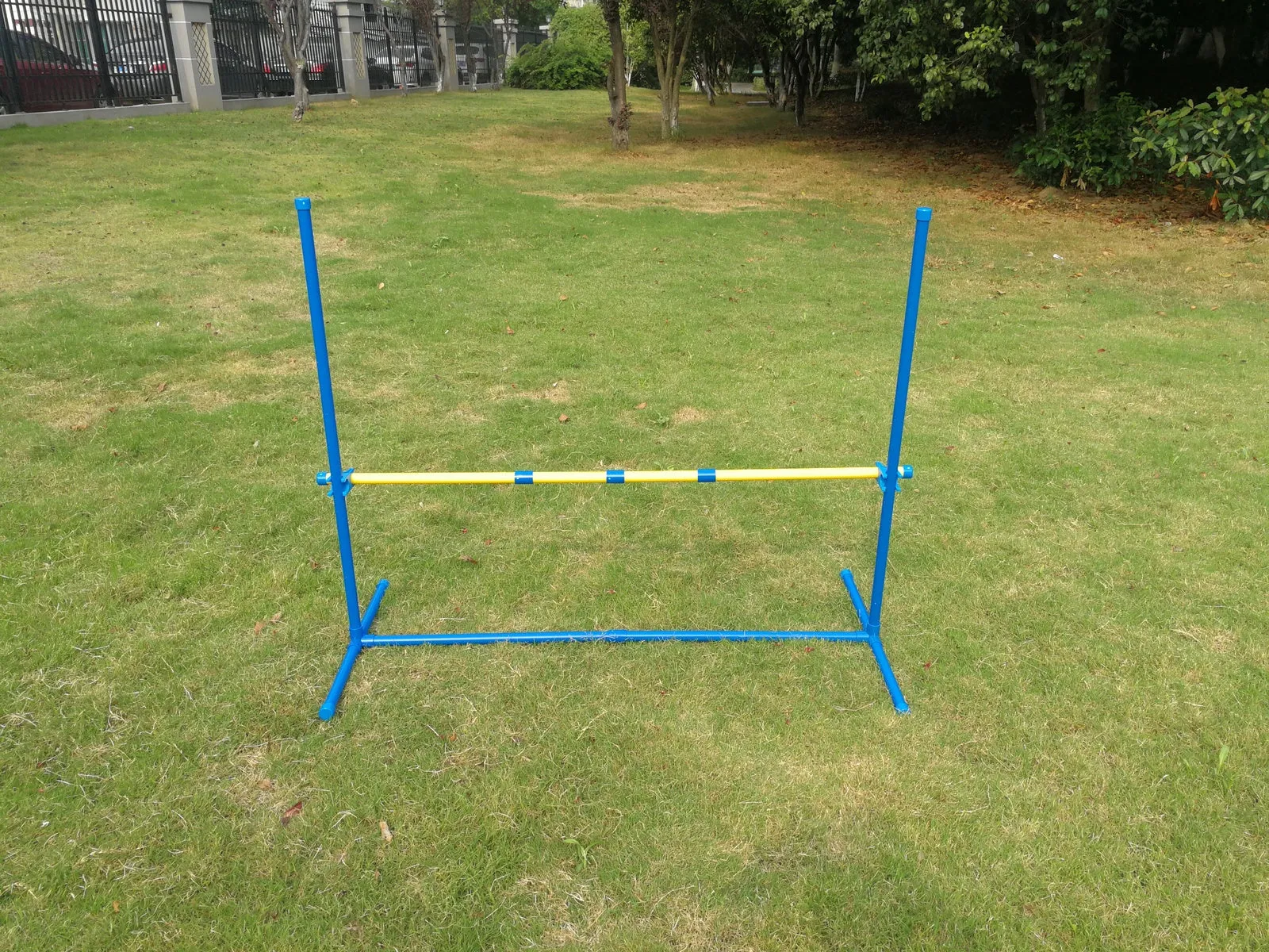 4 x Portable Dog Puppy Training Practice Jump Bar Poles Agility Post