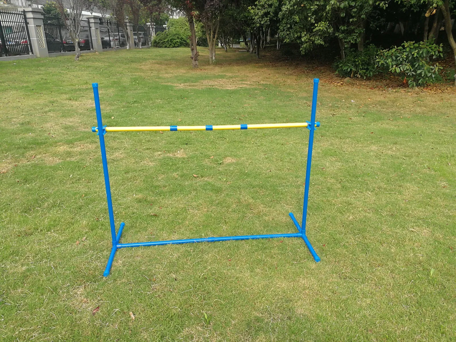4 x Portable Dog Puppy Training Practice Jump Bar Poles Agility Post