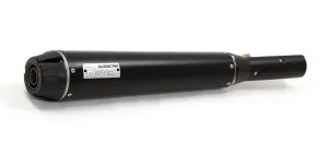 Arrow Kawasaki Vulcan S 650 '17 Homologated Nichrom Dark Rebel Exhaust With Carbon End Cap For Arrow Collectors 74505rb