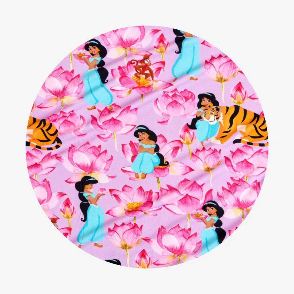 Disney Princess Jasmine & Jasmine's Castle Ruffled Luxette Patoo Blanket