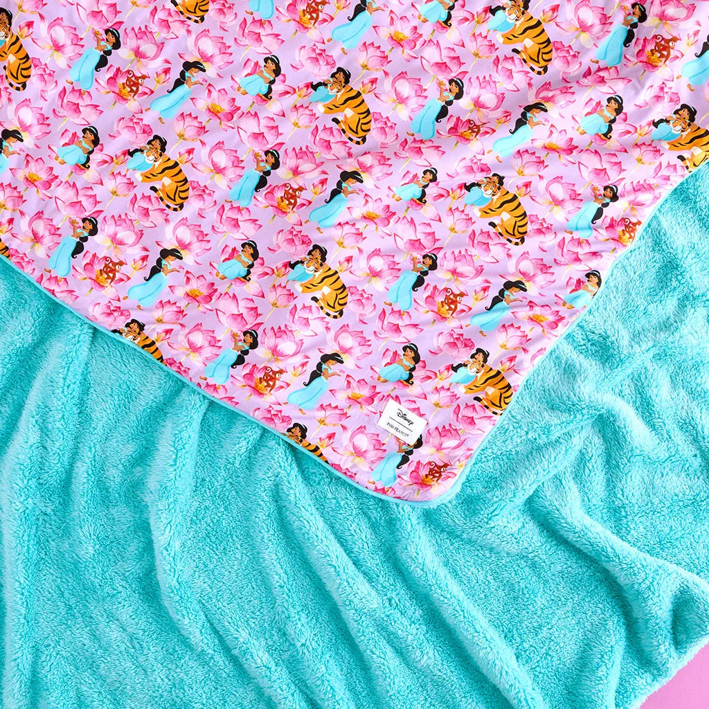Disney Princess Jasmine Luxe Plush Patoo Blanket