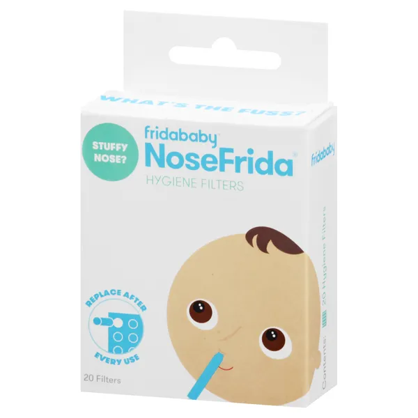 NoseFrida Replacement Filters - 20 ct