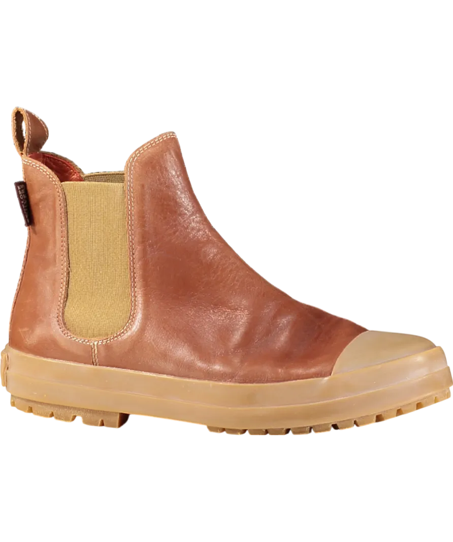 Penelope Chilvers Brown Jump Waterproof Leather Boot UK 6 EU 39 