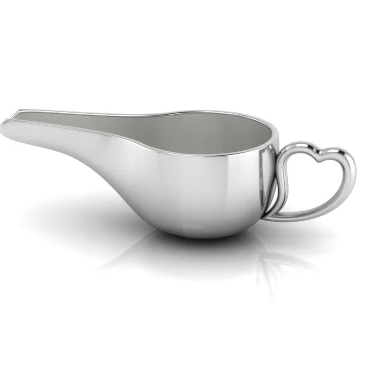 Round Medicine Porringer With Heart Handle