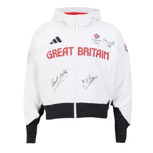 Team GB Mens Rowing Four Signed 2024 Paris Olympics Podium Jacket