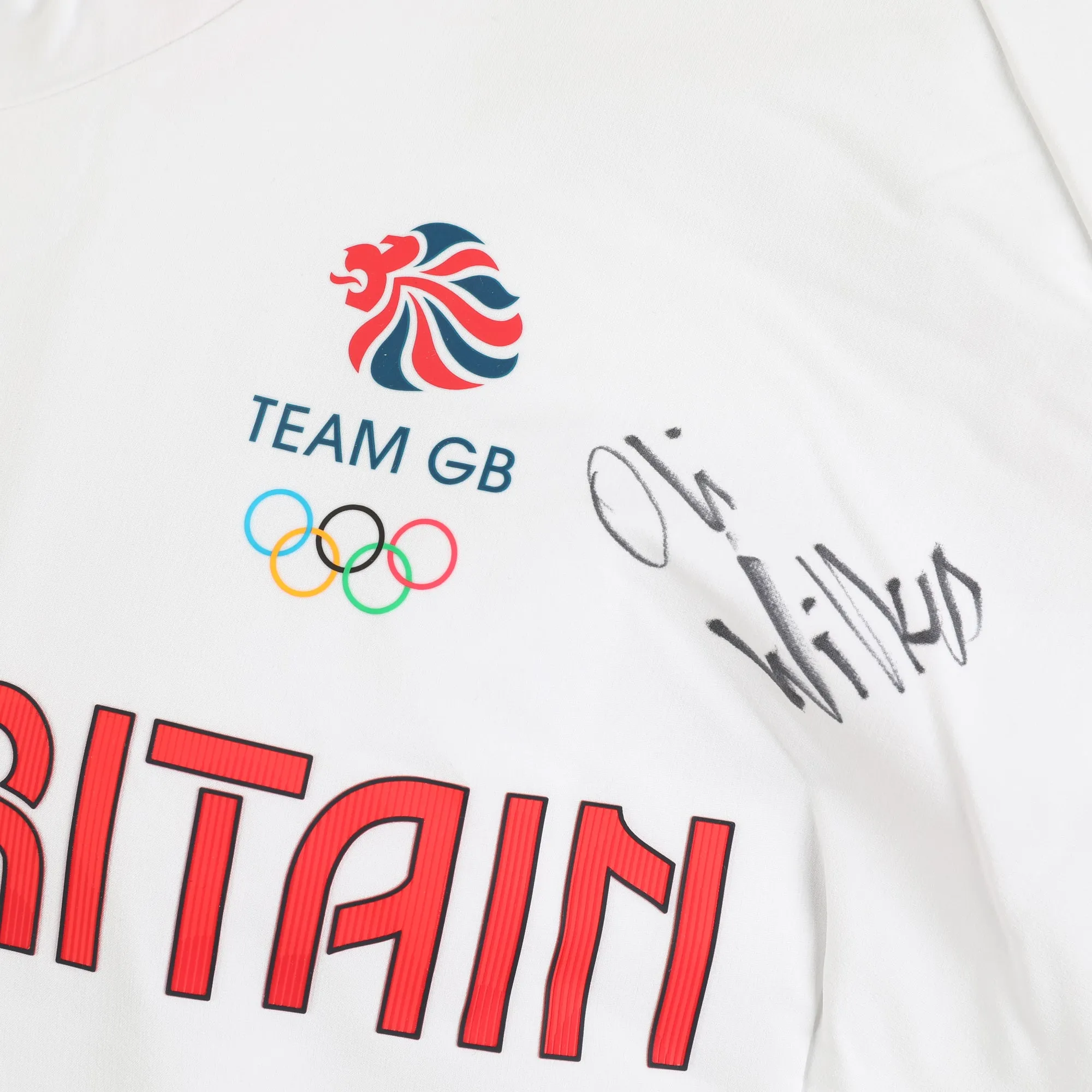 Team GB Mens Rowing Four Signed 2024 Paris Olympics Podium Jacket
