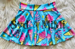 Twirl Skort ~ Ice Cream Cones