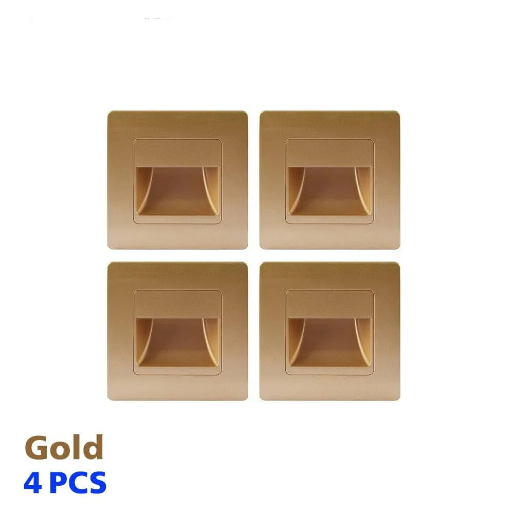 Wall Lamp PIR Motion Sensor Stair Case Light AC85-265V Step Lamp Corridor Lighting Indoor Wall Lighting